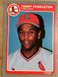 1985 Fleer #236 Terry Pendleton St. Louis Cardinals Rookie