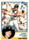 1983 Topps #193 Harry Spilman Houston Astros