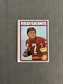 1972 Topps - BILL KILMER WASHINGTON REDSKINS - CARD #18 -  see pics