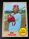 1968 TOPPS  #84 BOB TOLAN CARDINALS