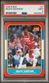 1986-87 FLEER BASKETBALL CARD #97 RALPH SAMPSON ROCKETS ROOKIE CARD PSA 9 MINT