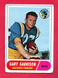 1968 Topps Football # #36 a Gary Garrison Low Grade