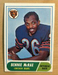 Bennie McRae 1968 Topps Football Card #179, NM-MT, Chicago Bears