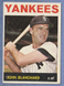 1964 TOPPS JOHN  BLANCHARD  #118   EX/EX+ lite tip wear-no creases-clean YANKEES