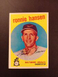 1959  TOPPS #444 Ronnie Hansen Baltimore Orioles. Sharp Great Colors 