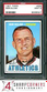 1967 TOPPS #599 BOB DULIBA ATHLETICS PSA 9