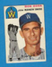 1954 Topps Bob Ross Washington Senators #189