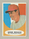 1961 TOPPS BASEBALL CARD #219 GENE MAUCH PHILLIES  EXNM