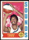 1974-75 Topps Freddie Lewis Memphis Sounds #263