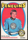 1971-72 OPC O-Pee-Chee EX-MINT Sheldon Kannegiesser RC Pittsburgh Penguins #190