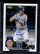 2023 Topps Chrome Brewer Hicklen Rookie Autograph Auto RC #RA-BHI Royals