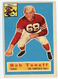 1956 Topps BOB TONEFF Card #98 No Creases VG/EX+