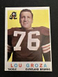 1959 Topps Football Lou Groza #60 - Cleveland Browns Legend - C1