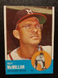 1963 ROY McMILLAN TOPPS BASEBALL CARD #156 VG-EX