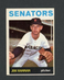 1964 Topps Jim Hannan #261 Washington Senators  EX/NM Set Break