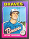 1975 Topps Baseball - Frank Tepedino - Atlanta Braves #9 EX-NM