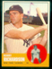 1963 TOPPS #420 BOBBY RICHARDSON EXMT