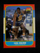 1986 Fleer Basketball #68 Karl Malone Rookie HOF Creased Nice Corners