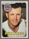 1969 Topps #51 • Philadelphia Phillies - Woody Fryman