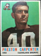 1959 Topps #18 PRESTON CARPENTER Cleveland Browns NFL football card EX/MT