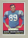 1961 TOPPS FOOTBALL CARD #7 GINO MARCHETTI BALTIMORE COLTS HOF  EXNM