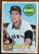 1969 Topps Card, #517 Mike McCormick, San Francisco Giants EX