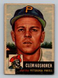 1953 Topps #8 Clem Koshorek LOW GRADE (read) Pittsburgh Pirates Baseball Card