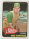 1965 Topps Baseball #557 Jose Santiago, Athletics HI#