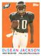 2008 Topps Turn Back the Clock #24 DeSean Jackson Philadelphia Eagles