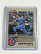 1983 Fleer Ryne Sandberg "Rookie" Baseball Card - #507 - Chicago Cubs  Near Mint