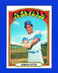 1972 Topps BASEBALL SET BREAK #10 AMOS OTIS EXCELLENT KANSAS CITY ROYALS (SB1)