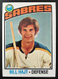 1976-77 Topps Hockey Card Bill Hajt Buffalo Sabres #128