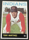 1964 TOPPS BASEBALL #404 TONY MARTINEZ CLEVELAND INDIANS EX GREAT COLOR