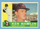 KEN HAMLIN 1960 TOPPS CARD #542 CLEAN BACK NO CREASES HI# SP NM K.C. ATHLETICS