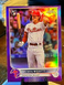 2022 Topps Chrome Update Baseball Purple Refractor #USC154 Bryson Stott