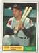 1961 Topps Baseball #503 Tito Francona, Indians