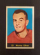 1960-61 Parkhurst hockey #22 MURRAY OLIVER ROOKIE CARD