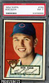 1952 Topps #153 Bob Rush Chicago Cubs PSA 7 NM