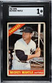 *1966 TOPPS MICKEY MANTLE BASEBALL CARD #50 - POOR 1 SGC*