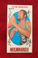 1969 topps basketball #92 Flynn Robinson Milwaukee Bucks Excellent