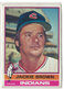 1976 Topps Baseball #301 Jackie Brown  Cleveland Indians