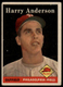 1958 Topps Harry Anderson #171 Vg