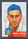 1953 Topps #148 Mickey Grasso, Washington Senators