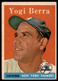 1958 Topps Yogi Berra #370 Vg