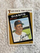 1986 Topps Turn Back the Clock #403 Willie Mays San Francisco Giants 1971 HOF