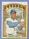 1972 TOPPS  MANNY MOTA   mid-high #596   NM/NM+  DODGERS