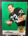 Billy Cannon 1969 Topps Football #68