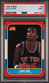 1986 FLEER BASKETBALL CARD #83 LOUIS ORR KNICKS RC ROOKIE CARD PSA 9