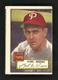 1952 TOPPS BASEBALL KARL DREWS HIGH NUMBER #352