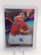 2021 topps finest james karinchak refractor auto #FA-JK